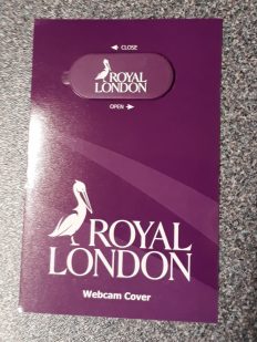 ROYAL LONDON WEBCAM COVER