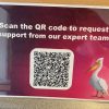 .QR Code poster A4 With stand - Image 2